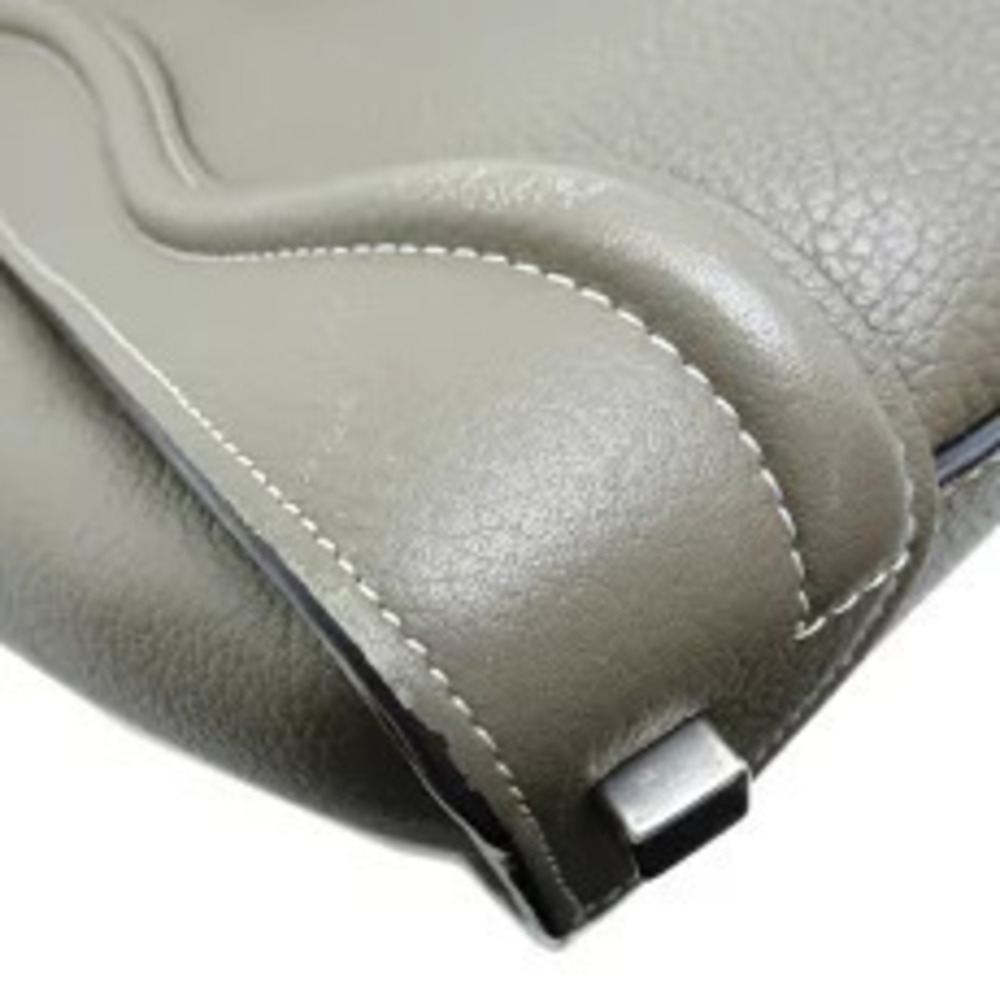 Celine Luggage Shopper Handbag Leather Greige Gray - Picture 9 of 9